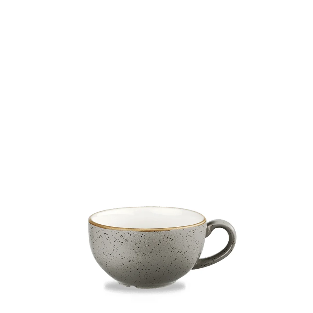 Filiżanka cappuccino Stonecast Peppercorn Grey 340 ml