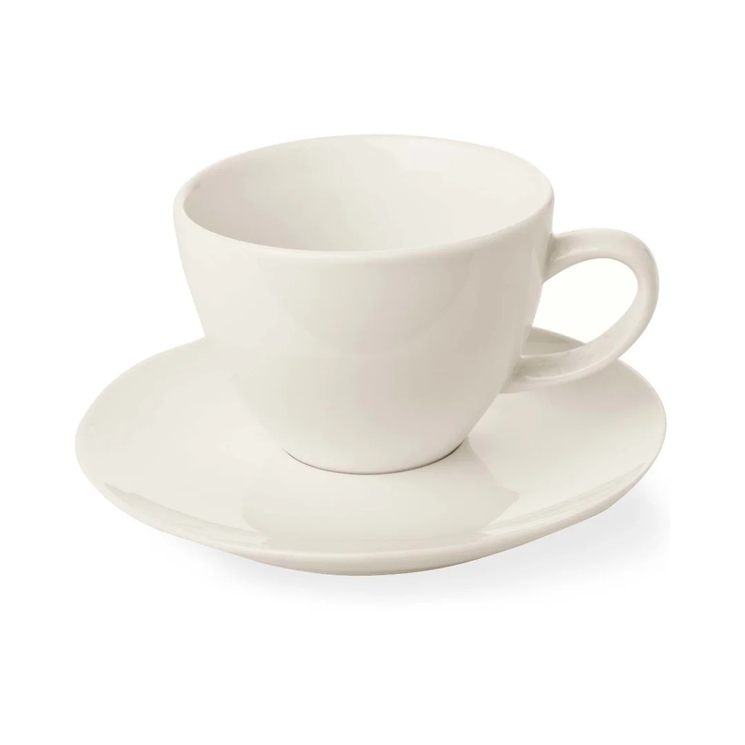 Filiżanka elegancka ze spodkiem do espresso Crema 70 ml