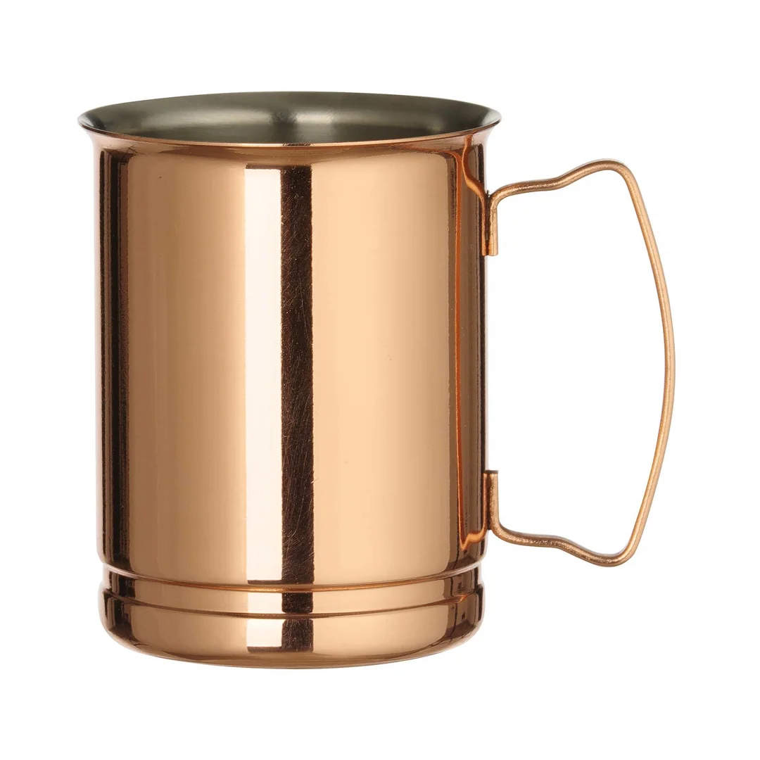Kubek do drinków z miedzianym wykończeniem 400 ml BarUp, 400ml, ø85x(H)105mm, Bar Up