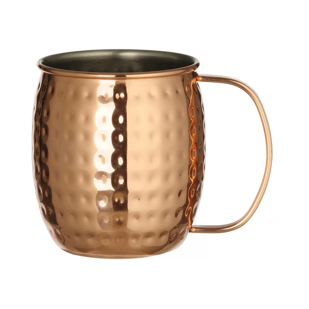 Kubek Moscow Mule młotkowany, miedź, 500ml,ø97x(H)100mm, Bar Up