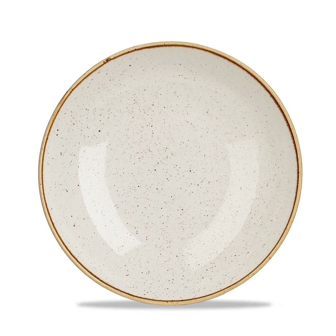 Miska coupe Stonecast Barley White 248 mm