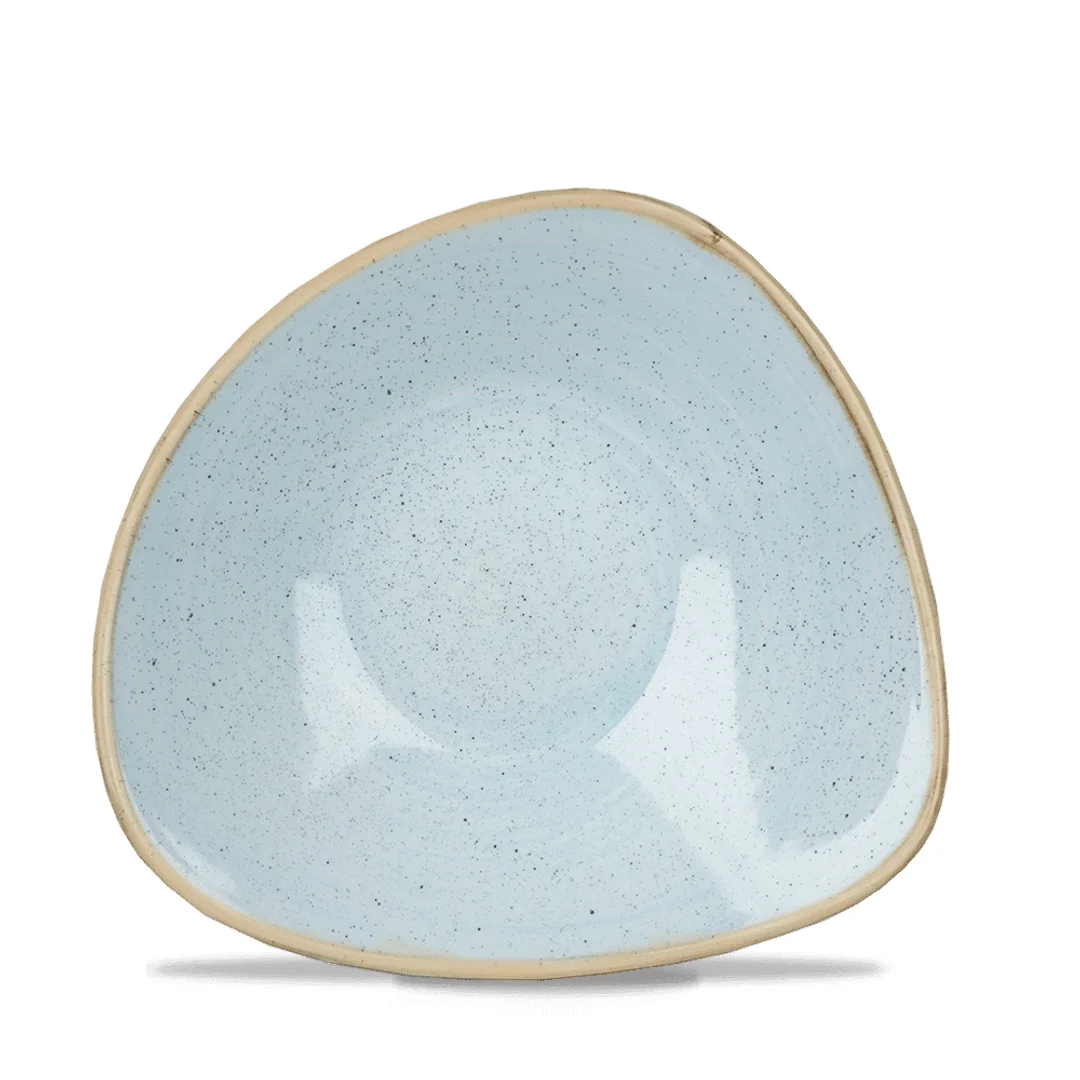 Miska trójkątna Stonecast Duck Egg Blue 370 ml