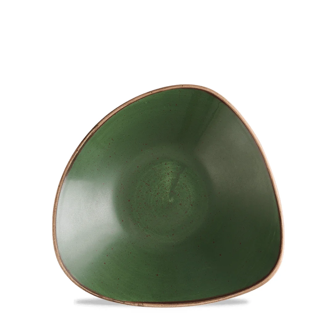 Miska trójkątny Stonecast Sorrel Green, 150mm