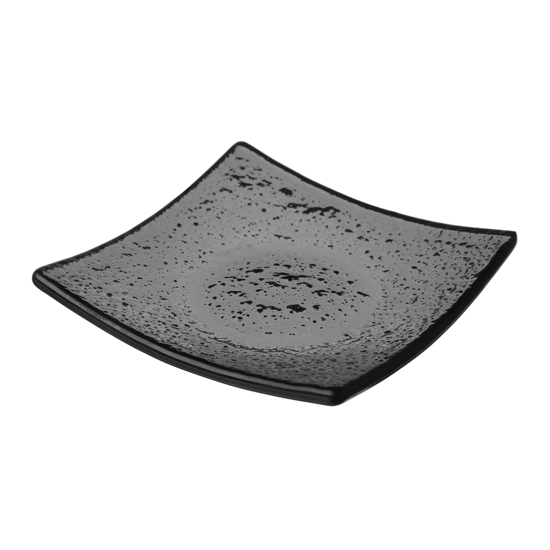 Naczynie fingerfood kwadratowe Vetro 80x80 mm czarne