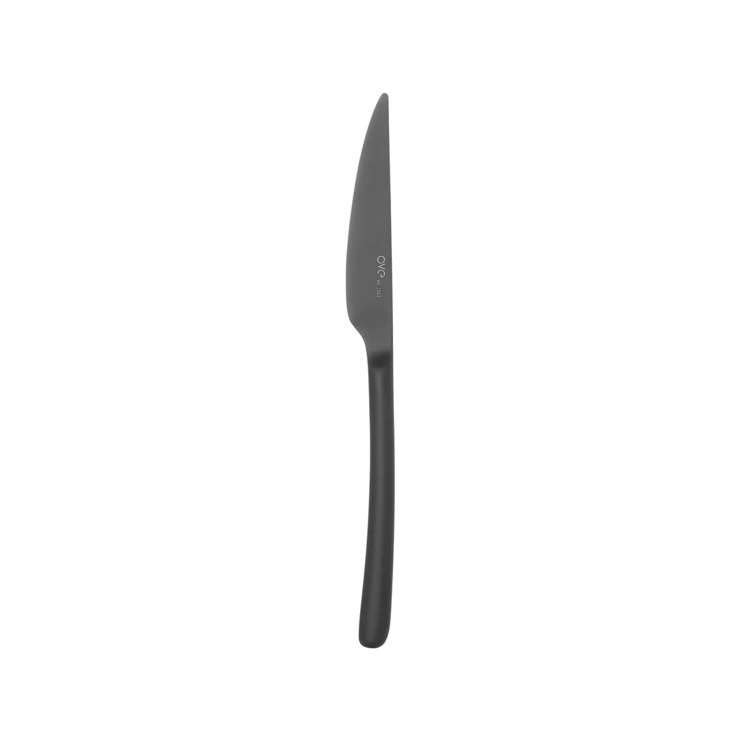 Nóż stołowy Amarone Black, OVE, 237 mm
