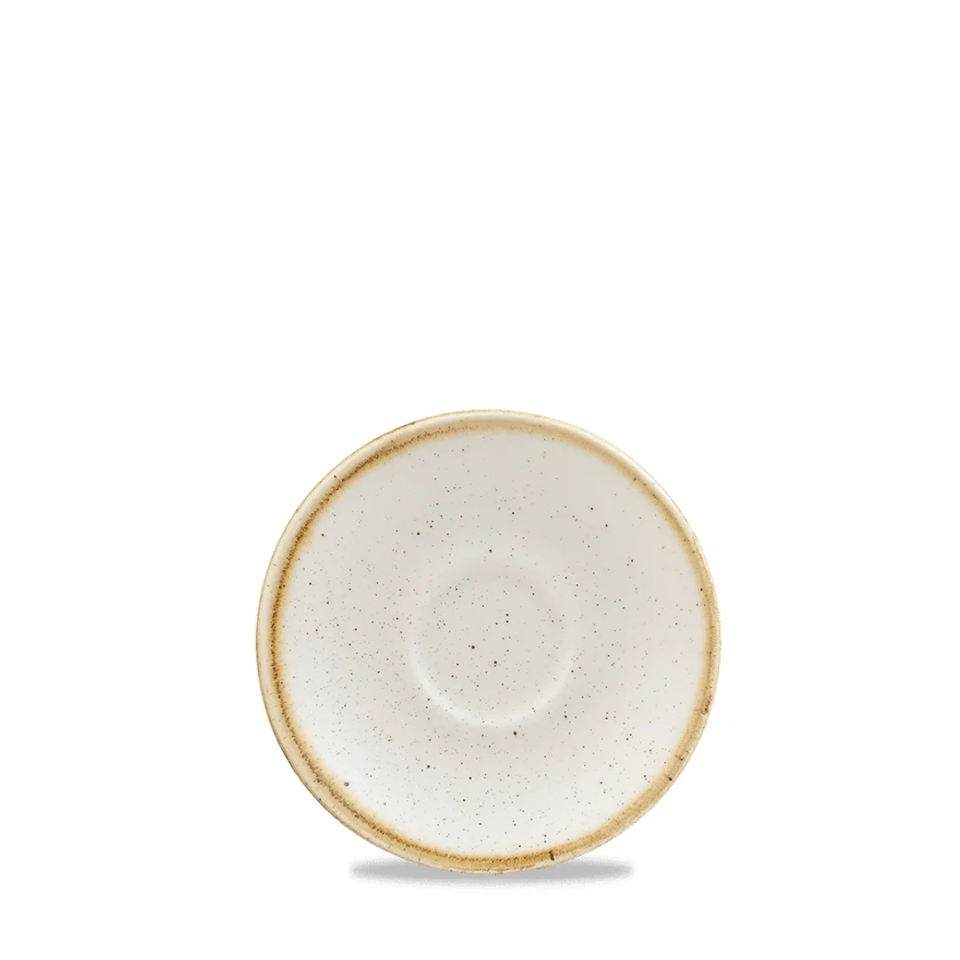 Spodek espresso Stonecast Barley White 118 mm