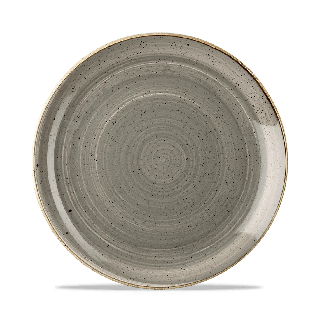Talerz płytki Stonecast Peppercorn Grey 217 mm