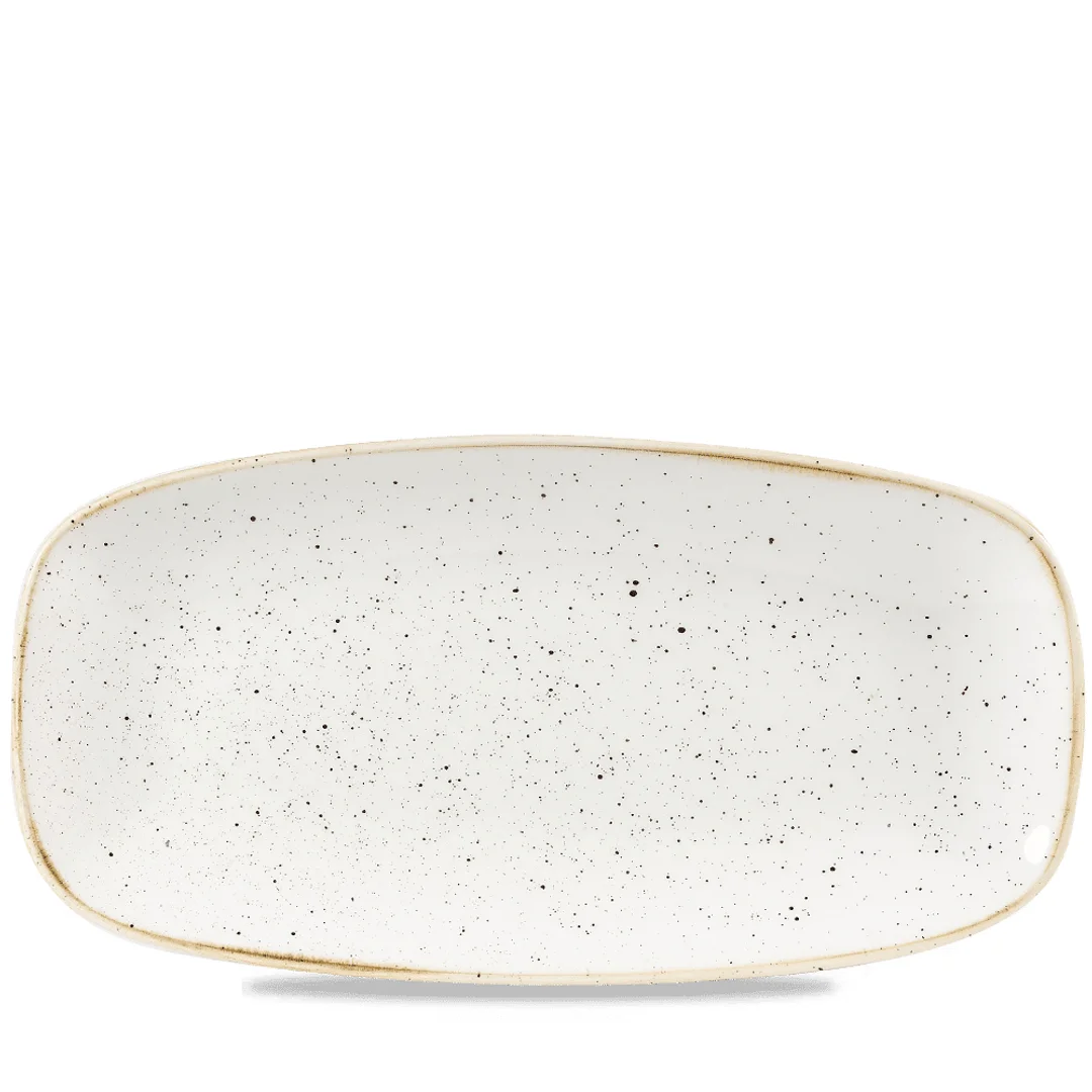 Talerz prostokątny Barley White 298x153 mm