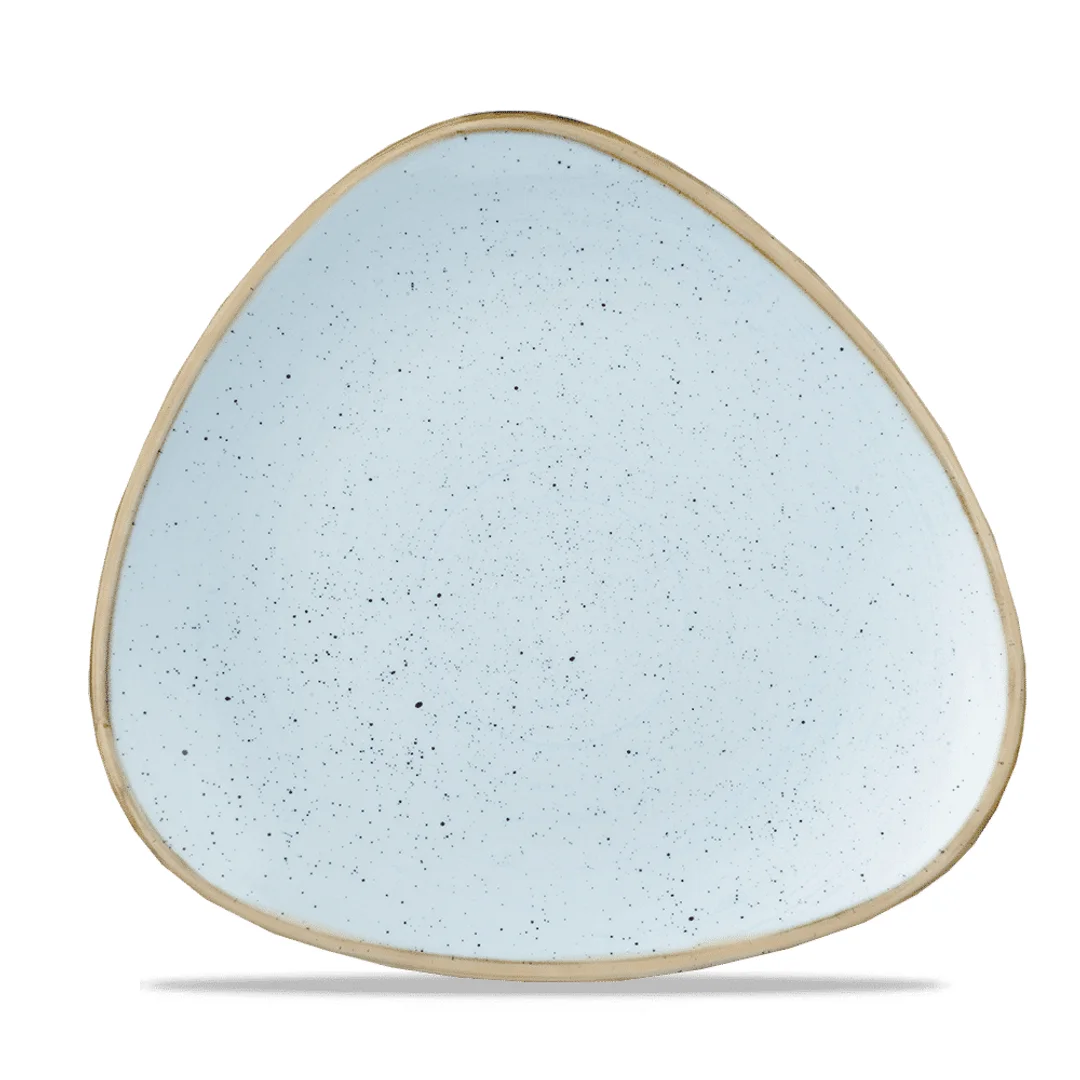 Talerz trójkątny Stonecast Duck Egg Blue 285 mm