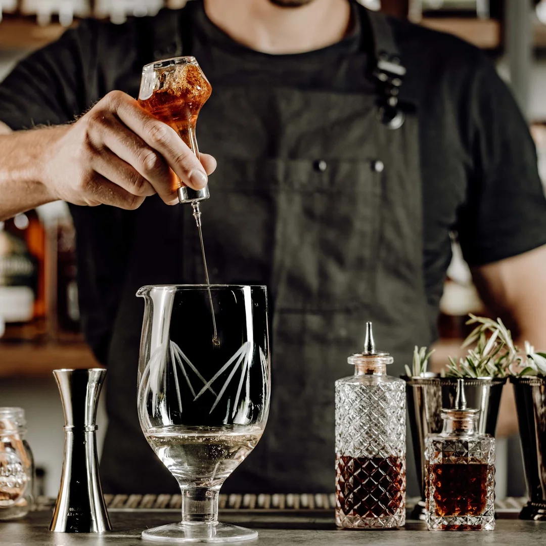 Butelka na bittery w stylu retro, Barfly, 200 ml — zdjęcie 6