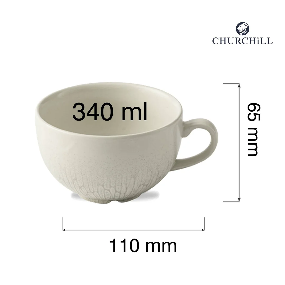 Filiżanka do cappuccino Delta Grey, 340ml — zdjęcie 2