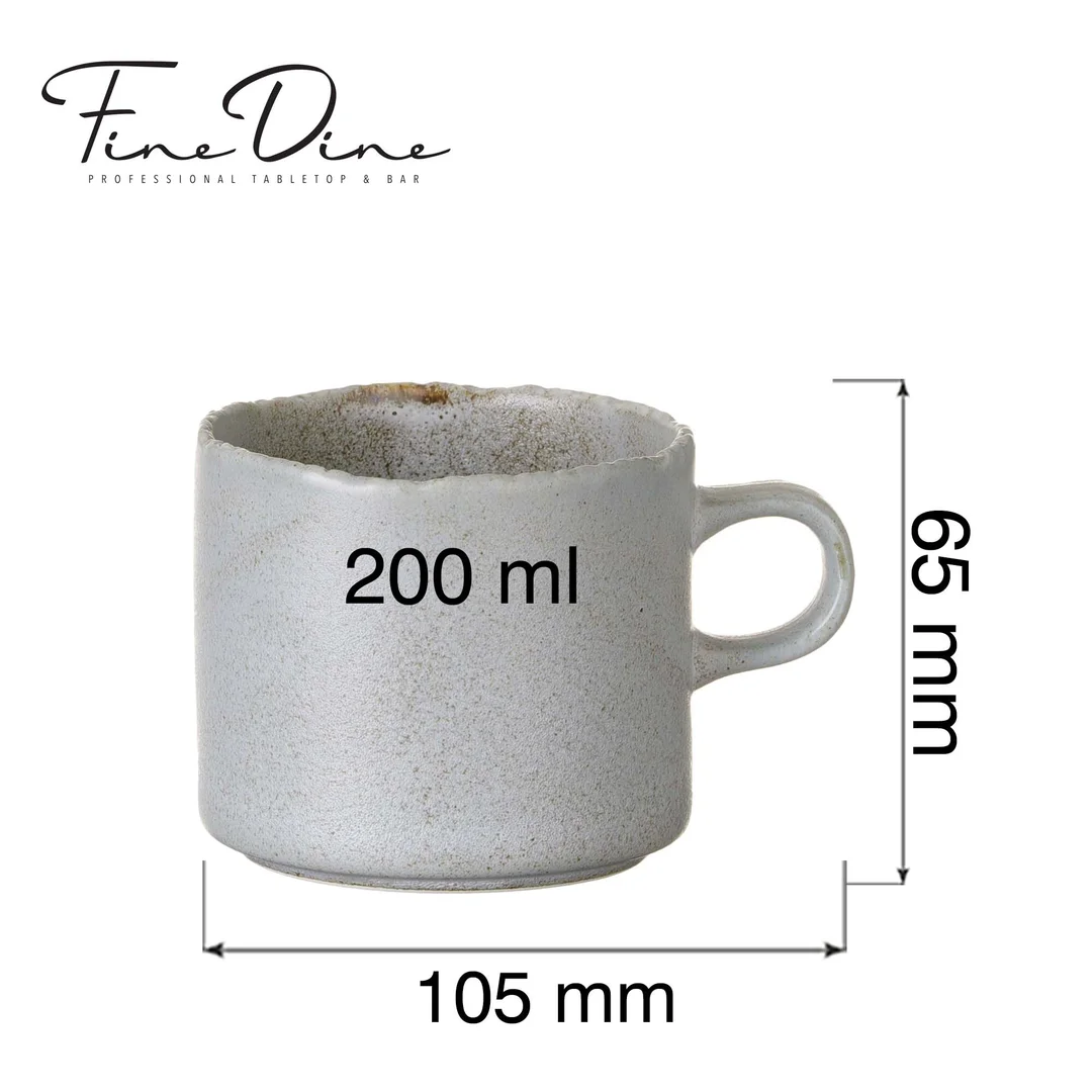 Filiżanka do cappuccino Stark, 200ml — zdjęcie 2