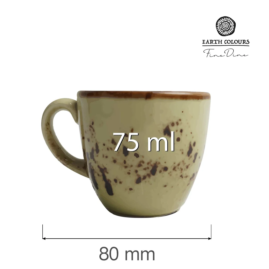 Filiżanka do espresso Olive 75 ml — zdjęcie 13