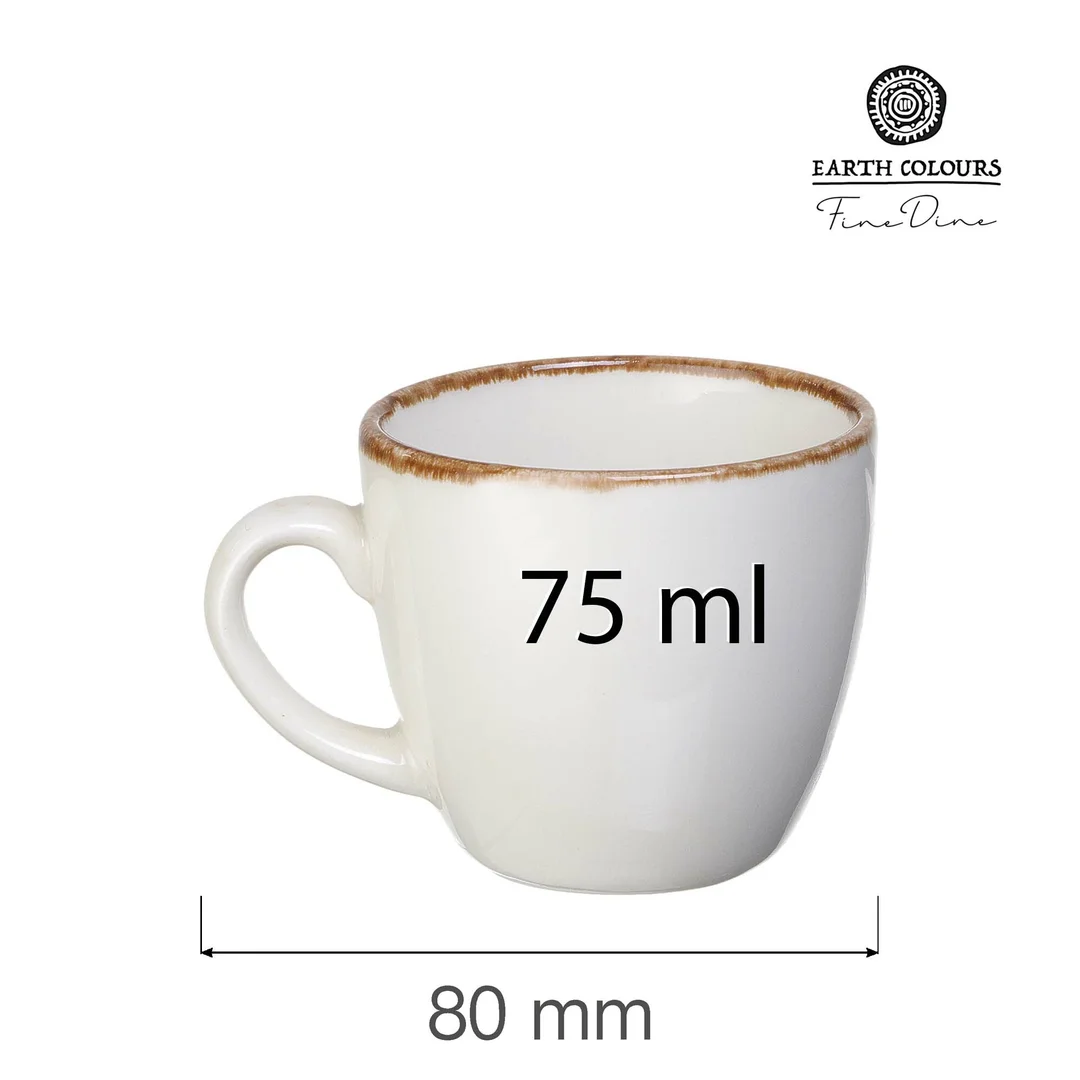 Filiżanka do espresso Vanilla 75 ml — zdjęcie 9