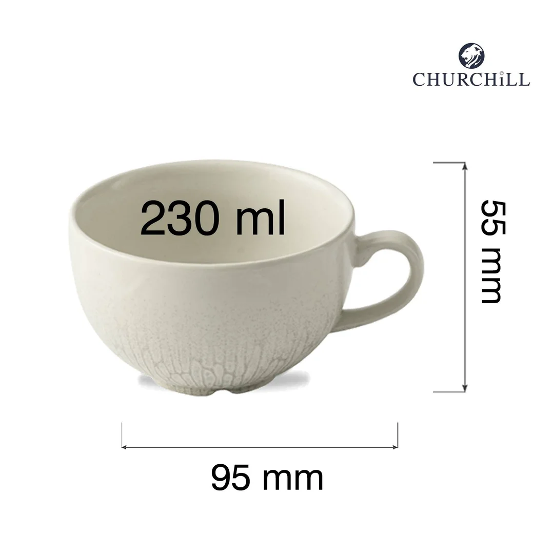 Filiżanka do kawy i herbaty Delta Grey, 230ml — zdjęcie 2