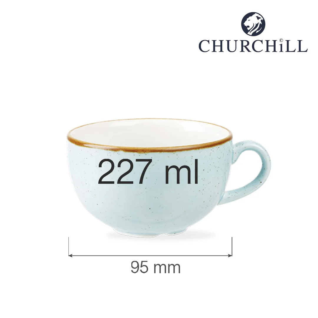 Filiżanka do kawy i herbaty Stonecast Duck Egg Blue 227 ml — zdjęcie 5