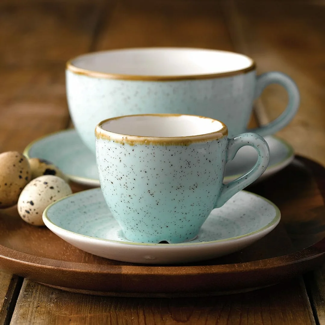 Filiżanka do kawy i herbaty Stonecast Duck Egg Blue 227 ml — zdjęcie 7