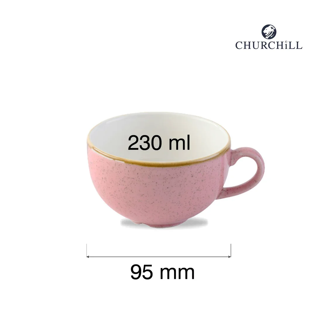 Filiżanka do kawy i herbaty Stonecast Petal Pink, 227ml — zdjęcie 2