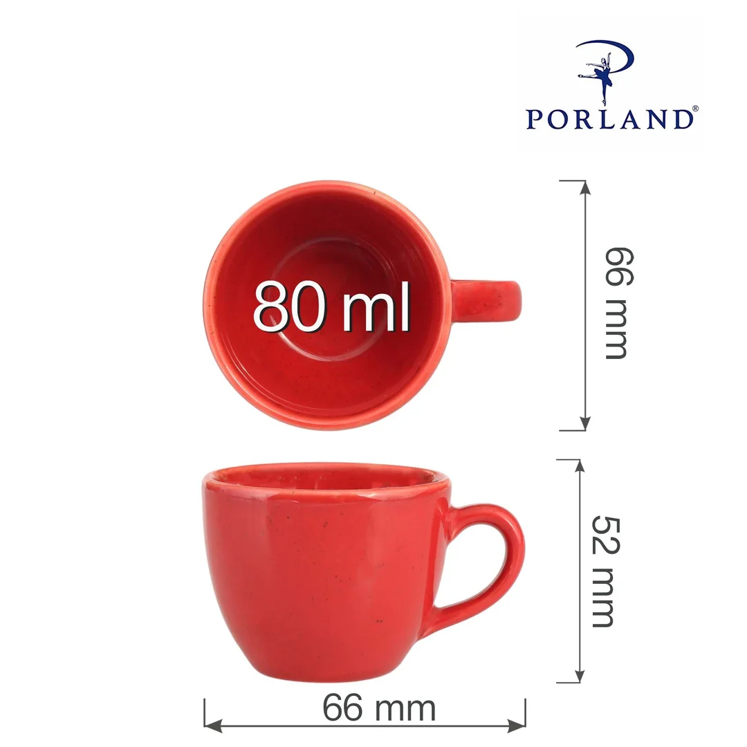 Filiżanka elegancka do espresso Magma, 80 ml (312109) — zdjęcie 3