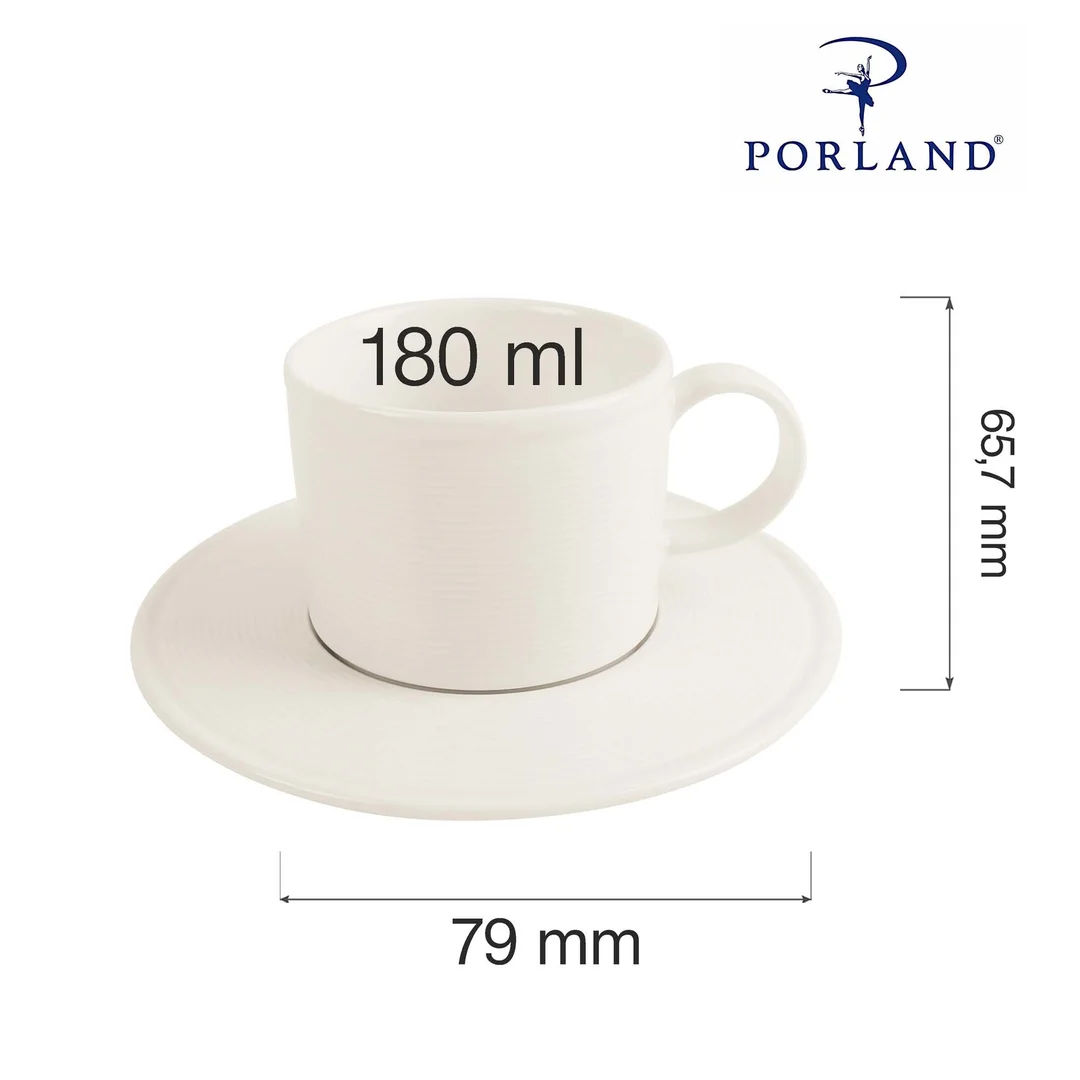 Filiżanka sztaplowana Line 180 ml — zdjęcie 3