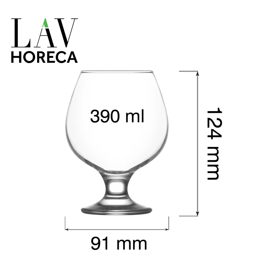 Kieliszek do koniaku Sofia, 390ml — zdjęcie 2