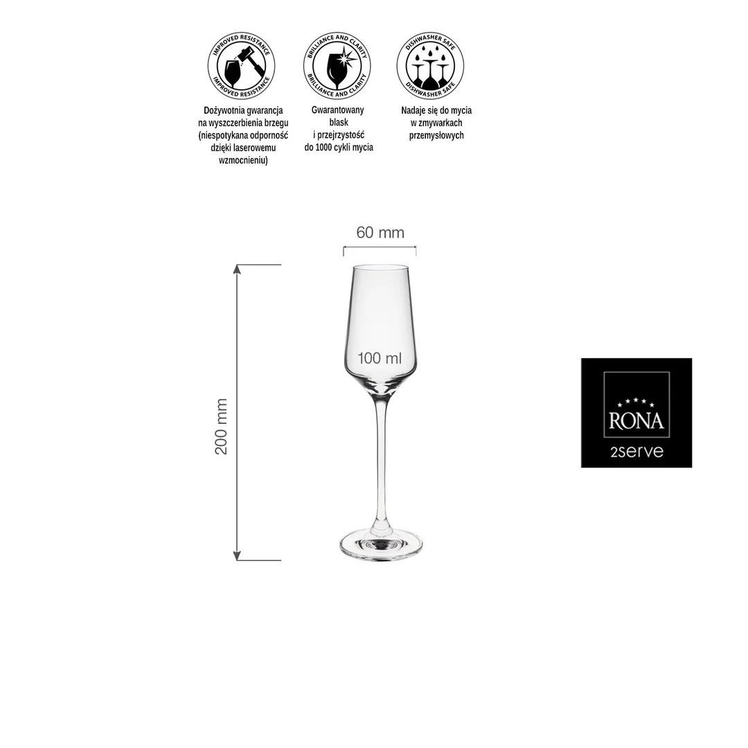 Kieliszek do likieru Martina, 100ml — zdjęcie 10