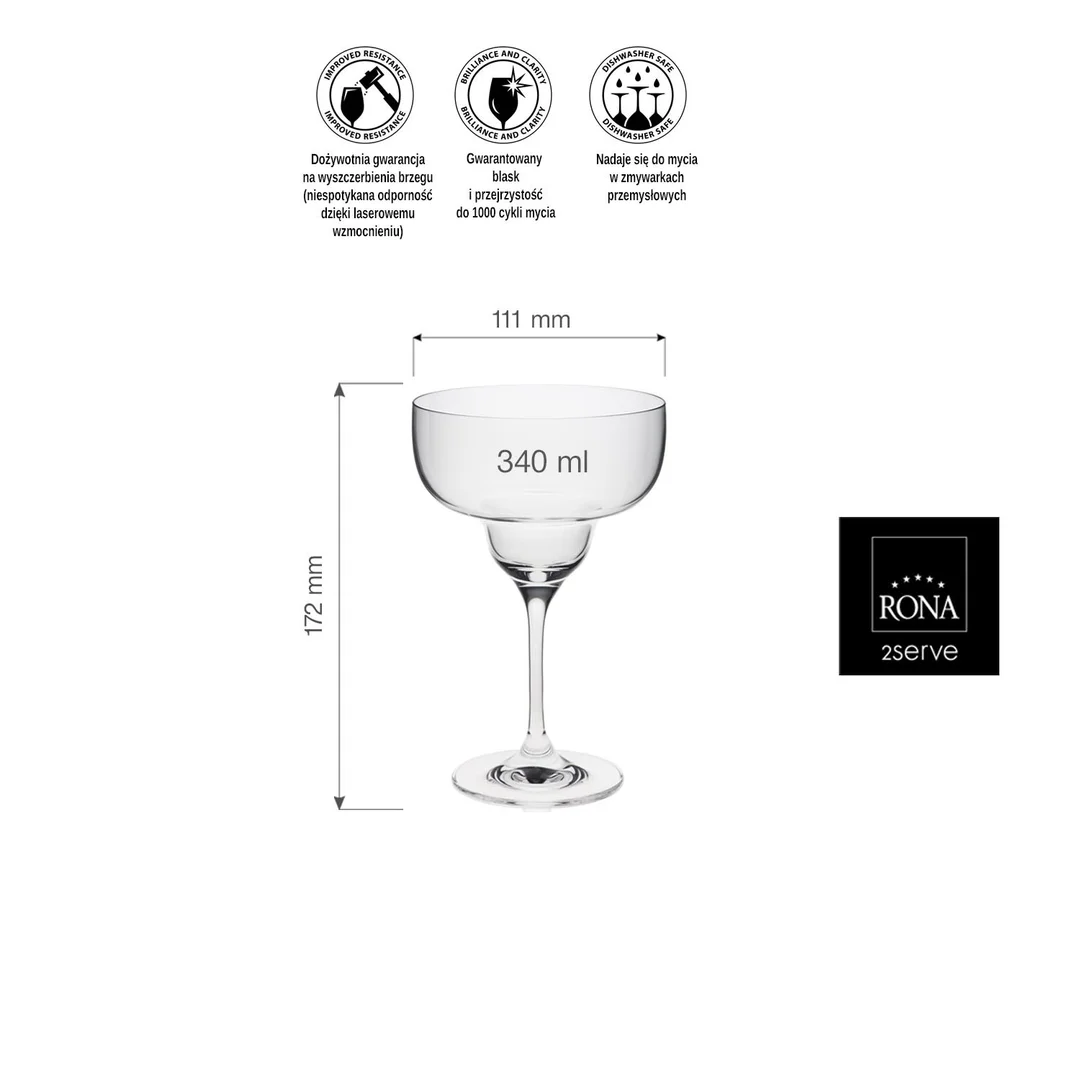 Kieliszek do margarity Edition 340 ml — zdjęcie 9