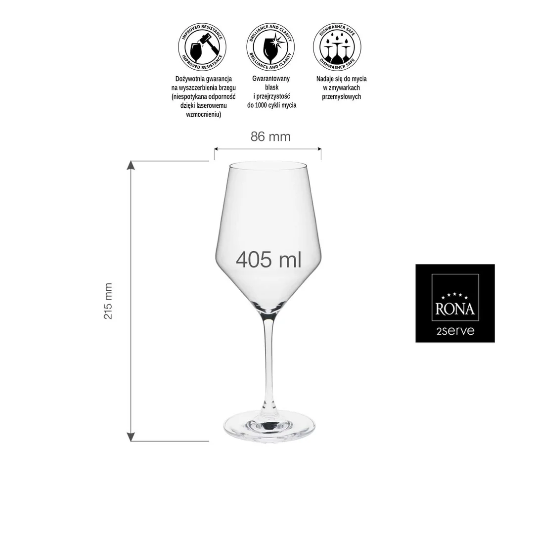 Kieliszek do wina Edge, 405ml — zdjęcie 12