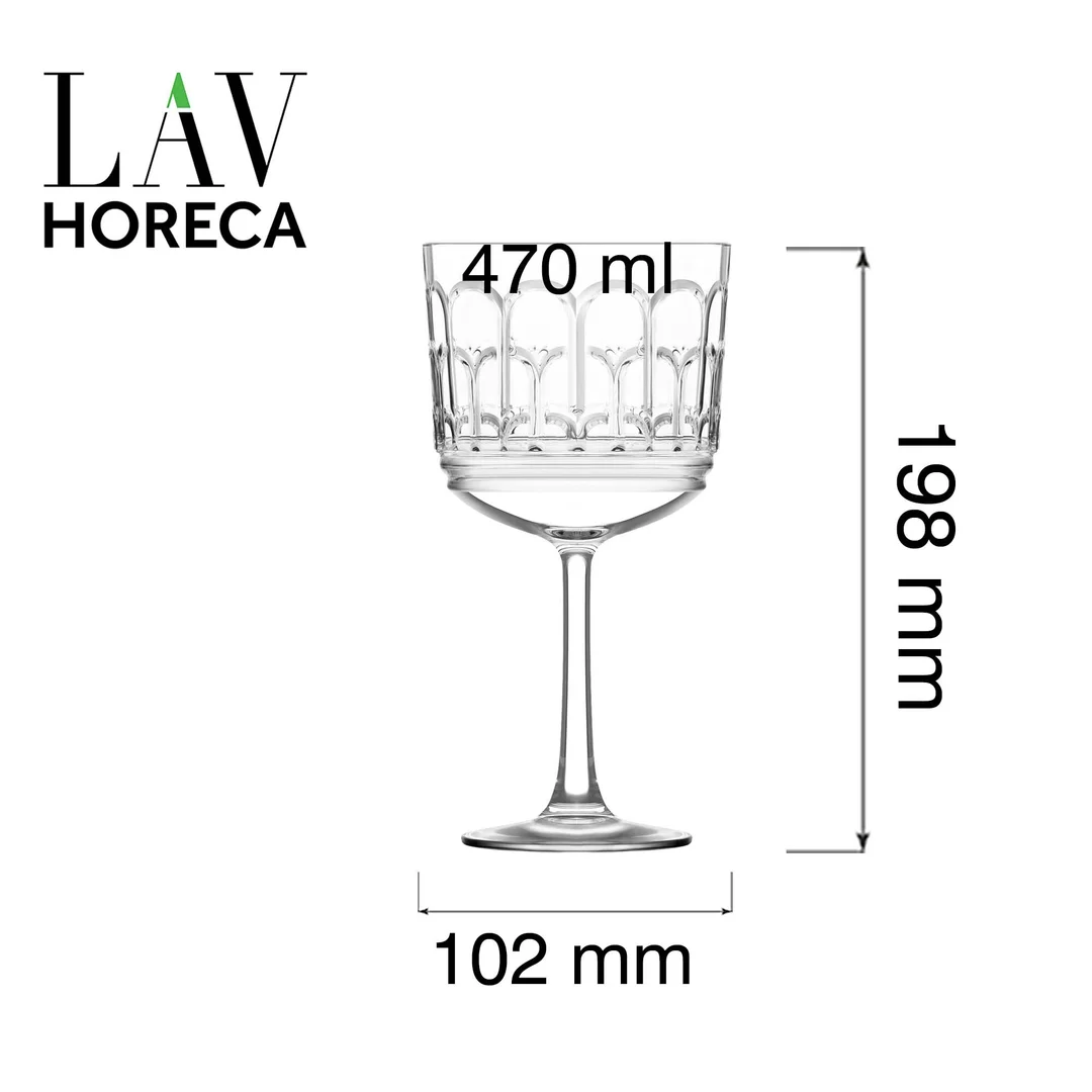 Kieliszek koktajlowy Archie, 470ml — zdjęcie 2