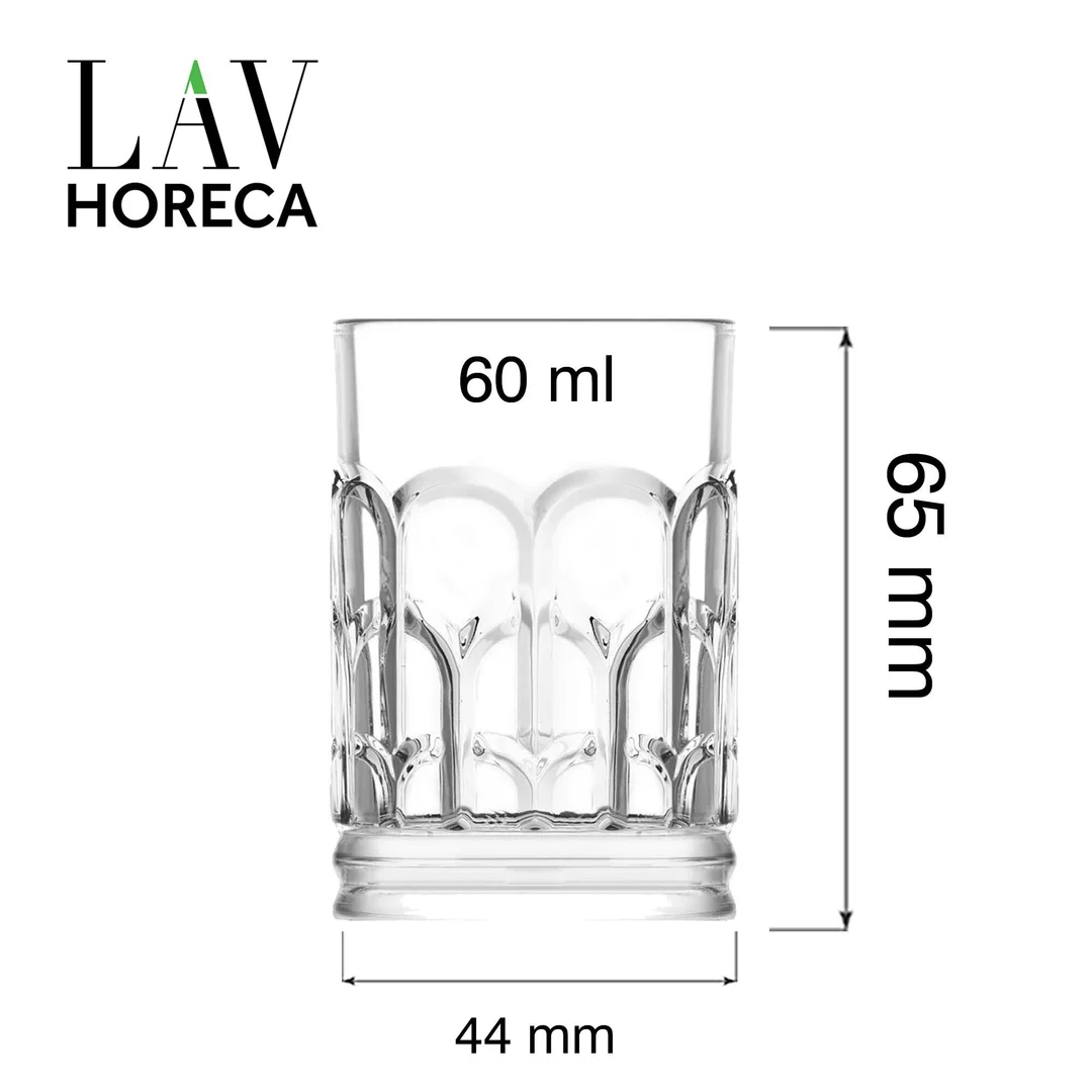 Kieliszek/ shot Archie, 60ml — zdjęcie 2