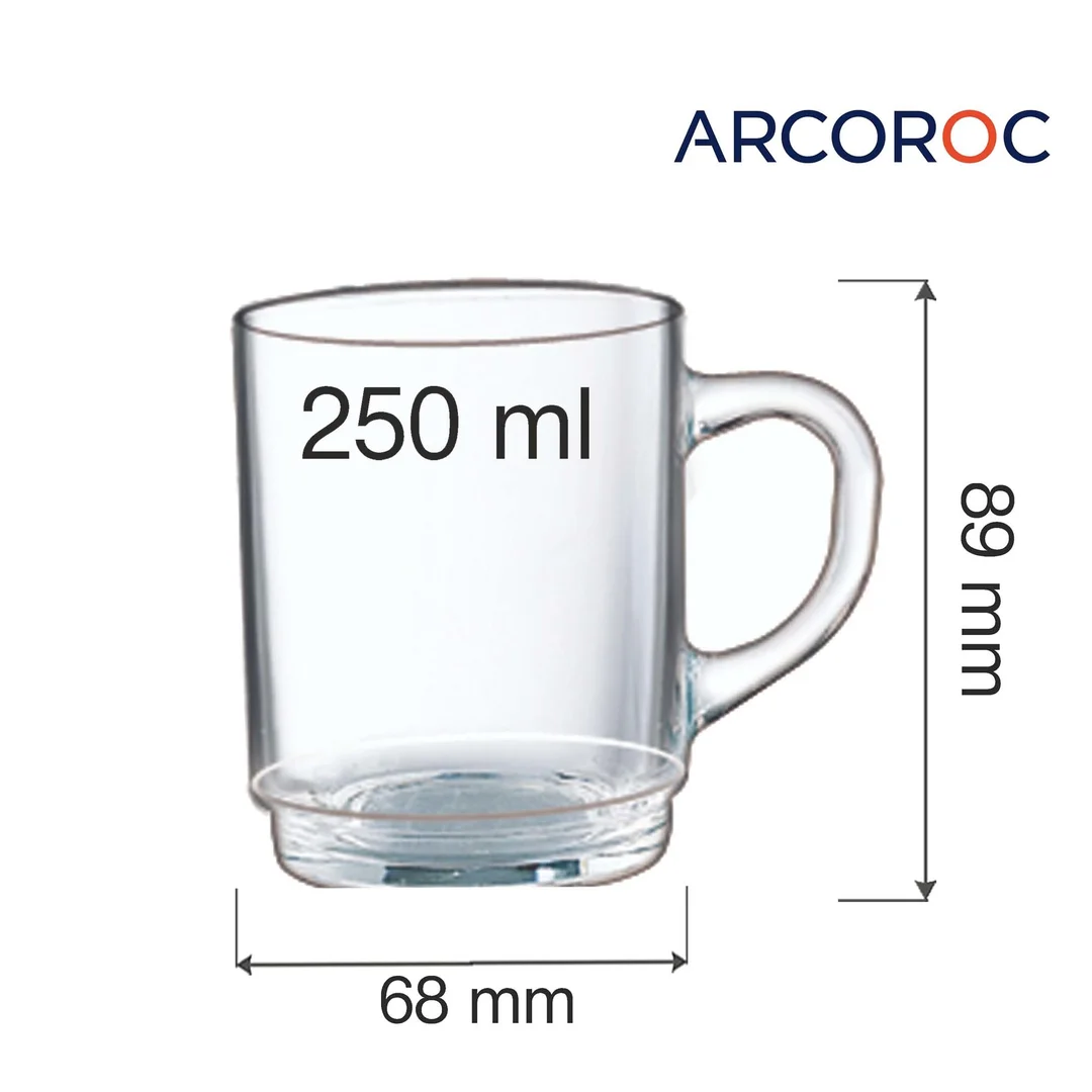 Kubek Bock 250 ml, 68 mm, h - 89 mm (stary kod: E7104) — zdjęcie 2