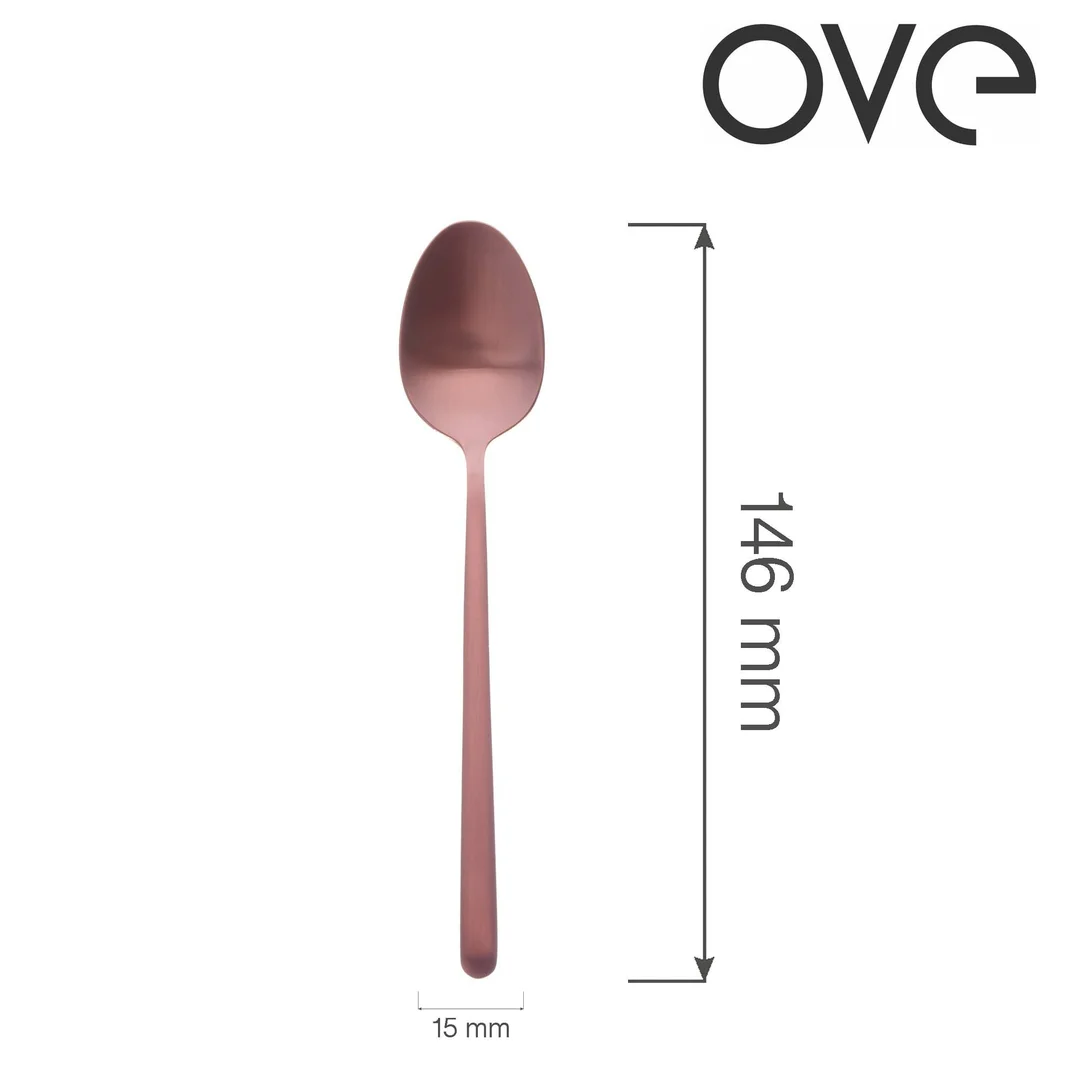 Łyżeczka do herbaty Amarone Bronze, OVE, 146 mm — zdjęcie 4