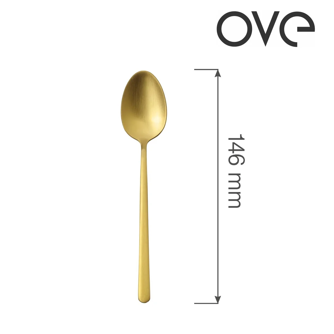 Łyżeczka do herbaty Amarone Gold, OVE, 146 mm — zdjęcie 5