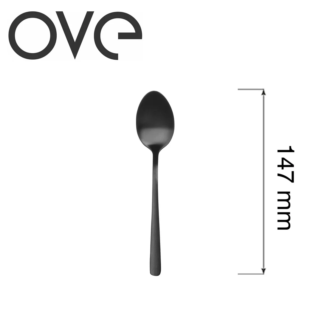 Łyżeczka do herbaty Fjord Black, OVE, 147 mm — zdjęcie 3