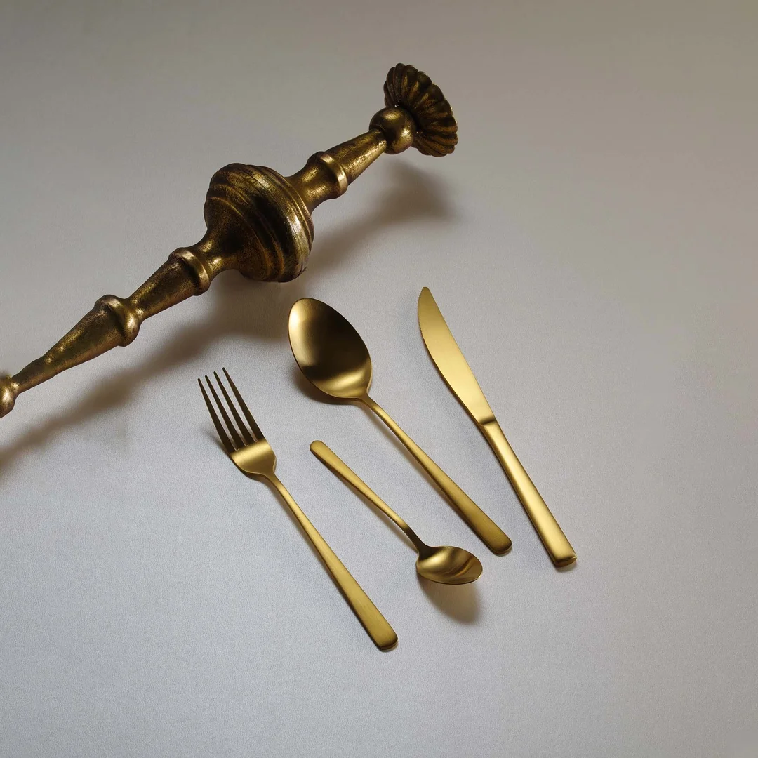 Łyżeczka do herbaty Fjord Gold, OVE, 147 mm — zdjęcie 2