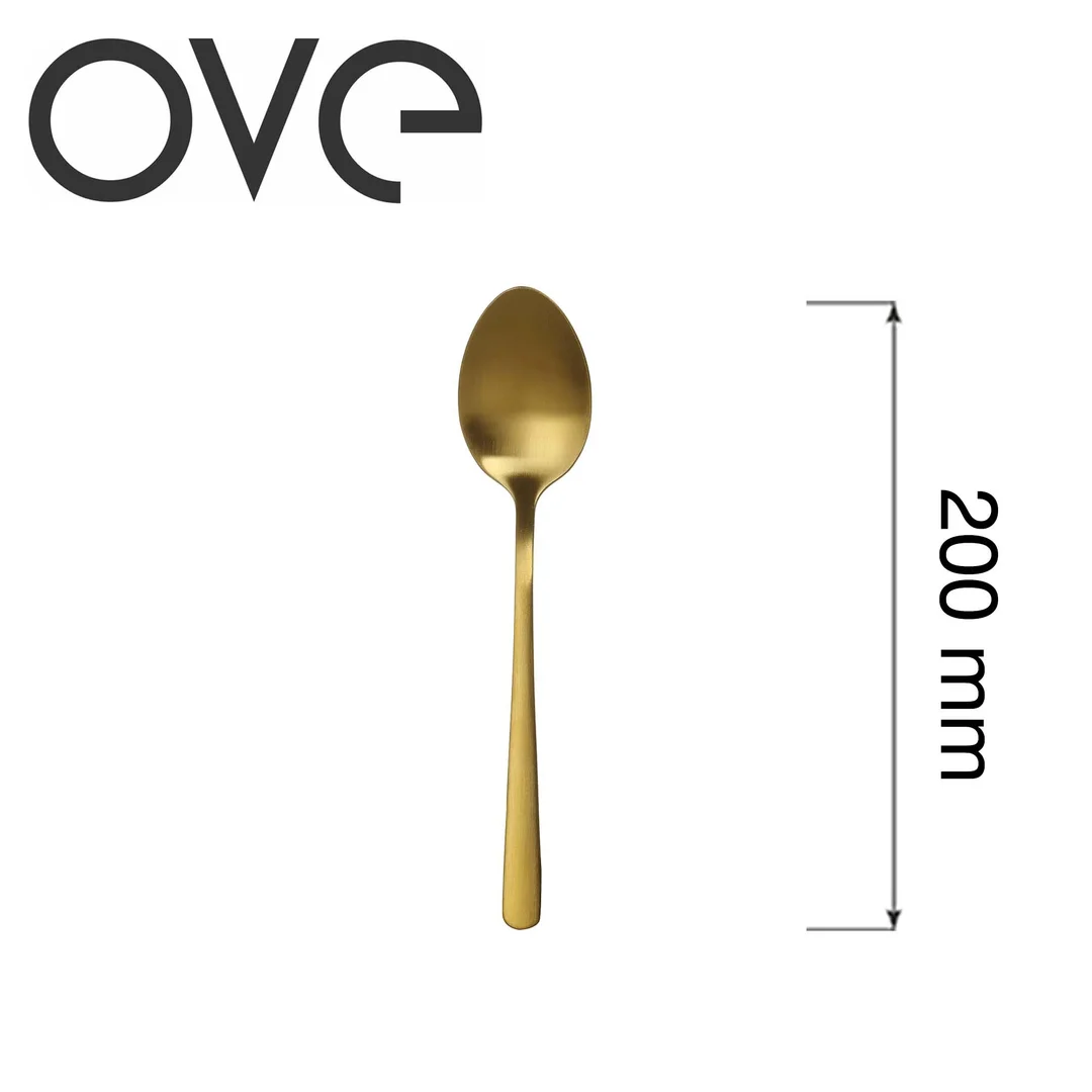 Łyżeczka do herbaty Fjord Gold, OVE, 147 mm — zdjęcie 5