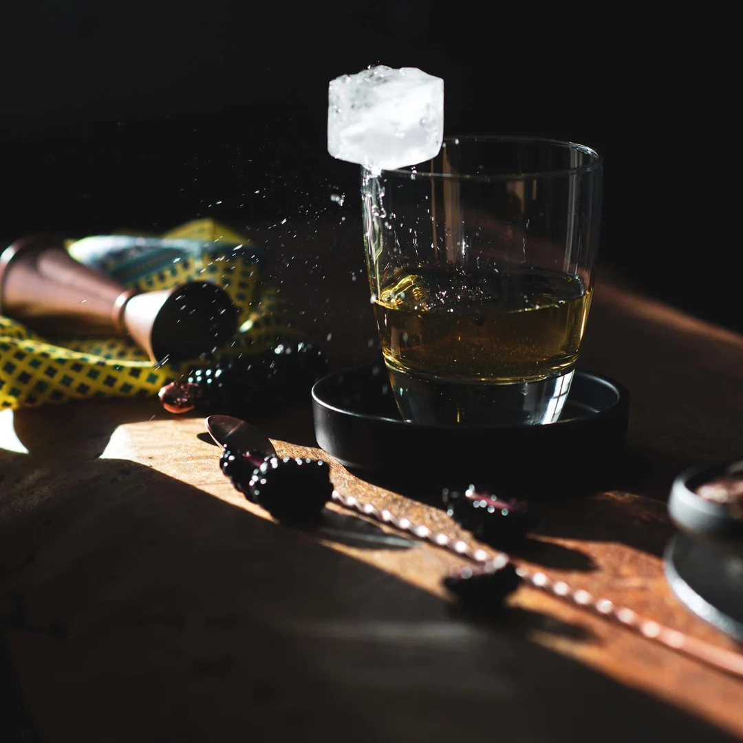 Łyżka barmańska z tłuczkiem, 300mm, miedziana, Barfly — zdjęcie 6