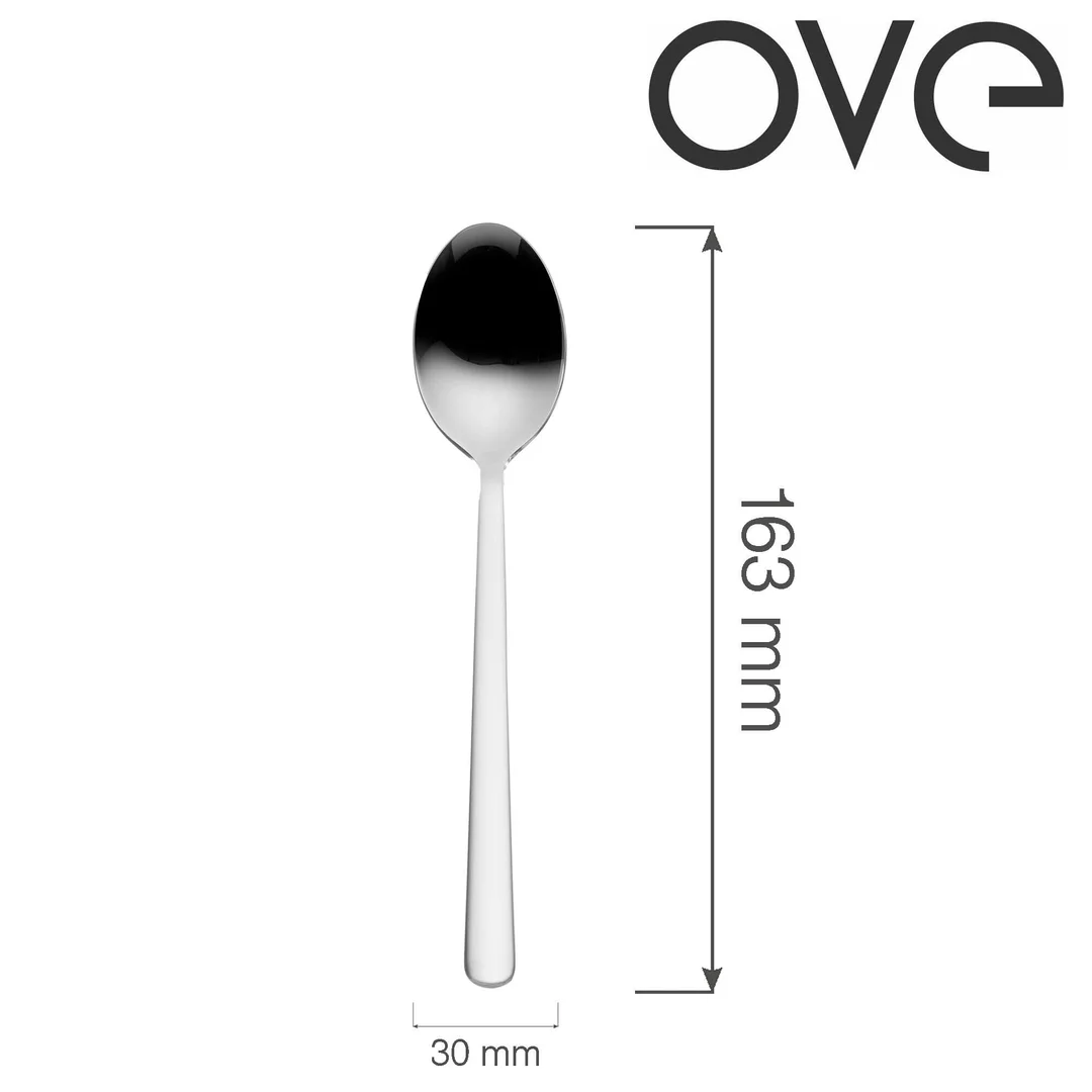Łyżka deserowa Adria, OVE, 163 mm — zdjęcie 3