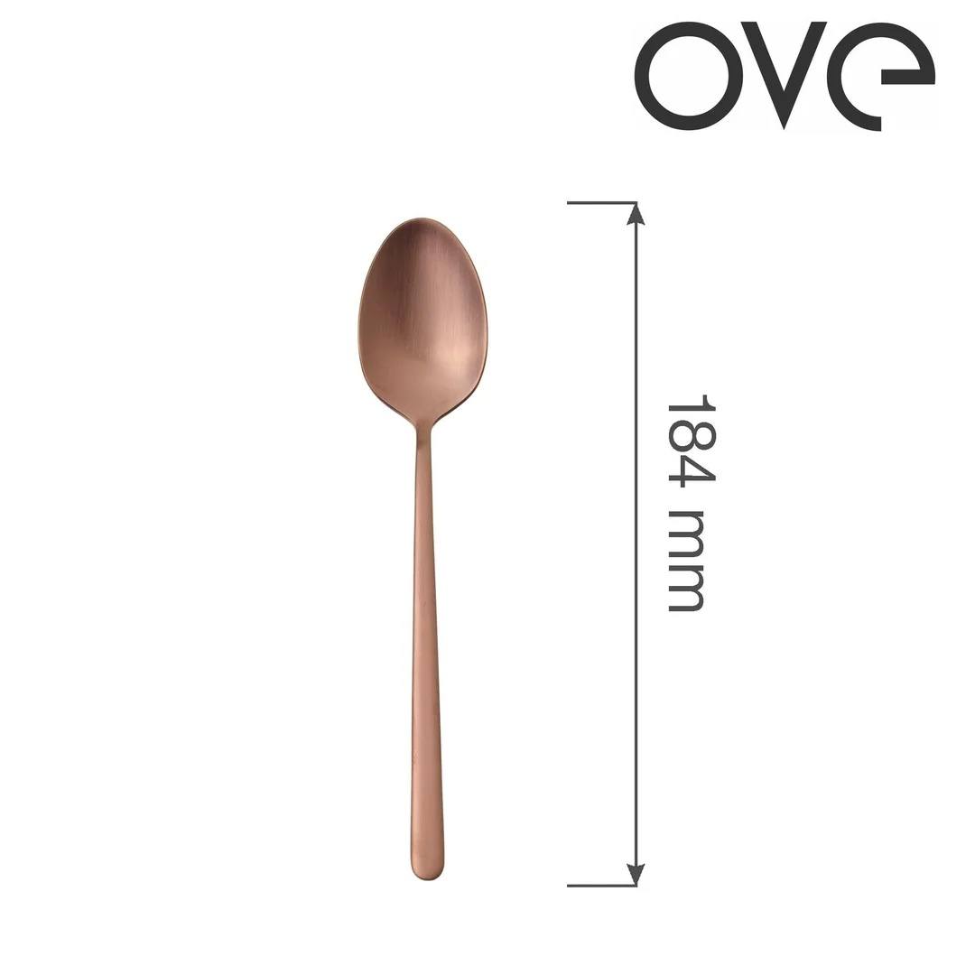 Łyżka deserowa Amarone Bronze, OVE, 184 mm — zdjęcie 4