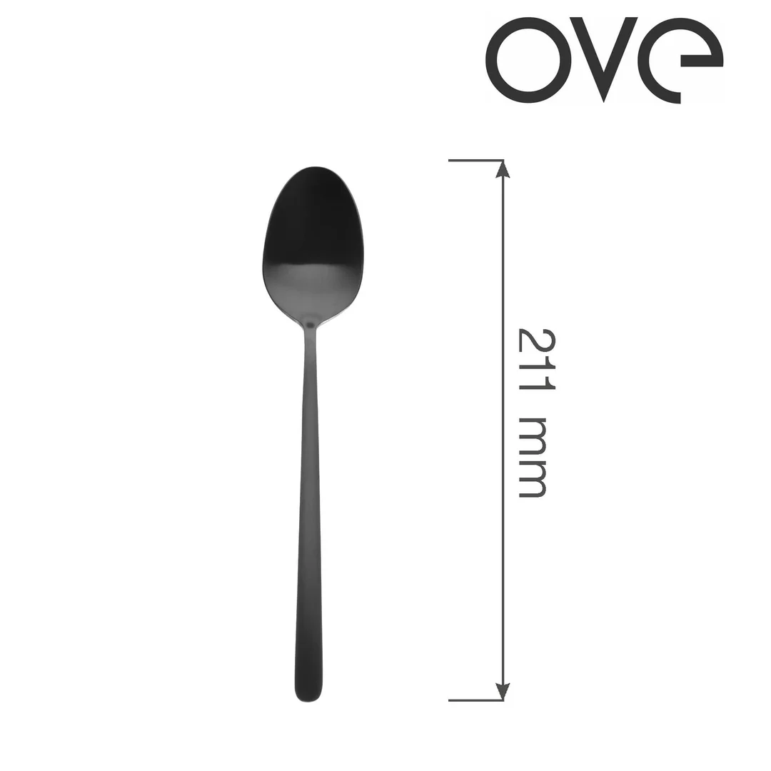 Łyżka stołowa Amarone Black, OVE, 211 mm — zdjęcie 4