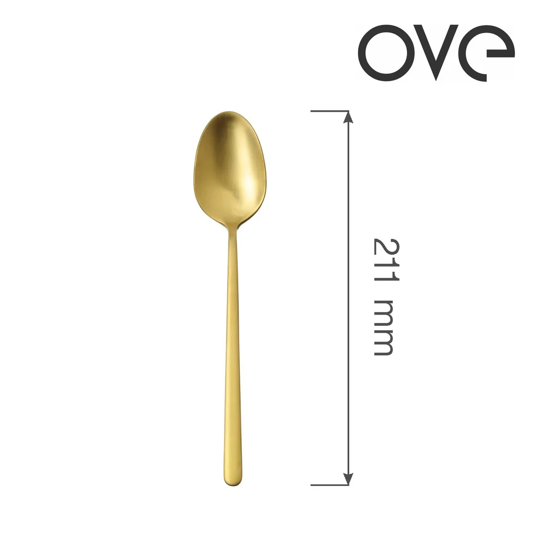 Łyżka stołowa Amarone Gold, OVE, 211 mm — zdjęcie 5