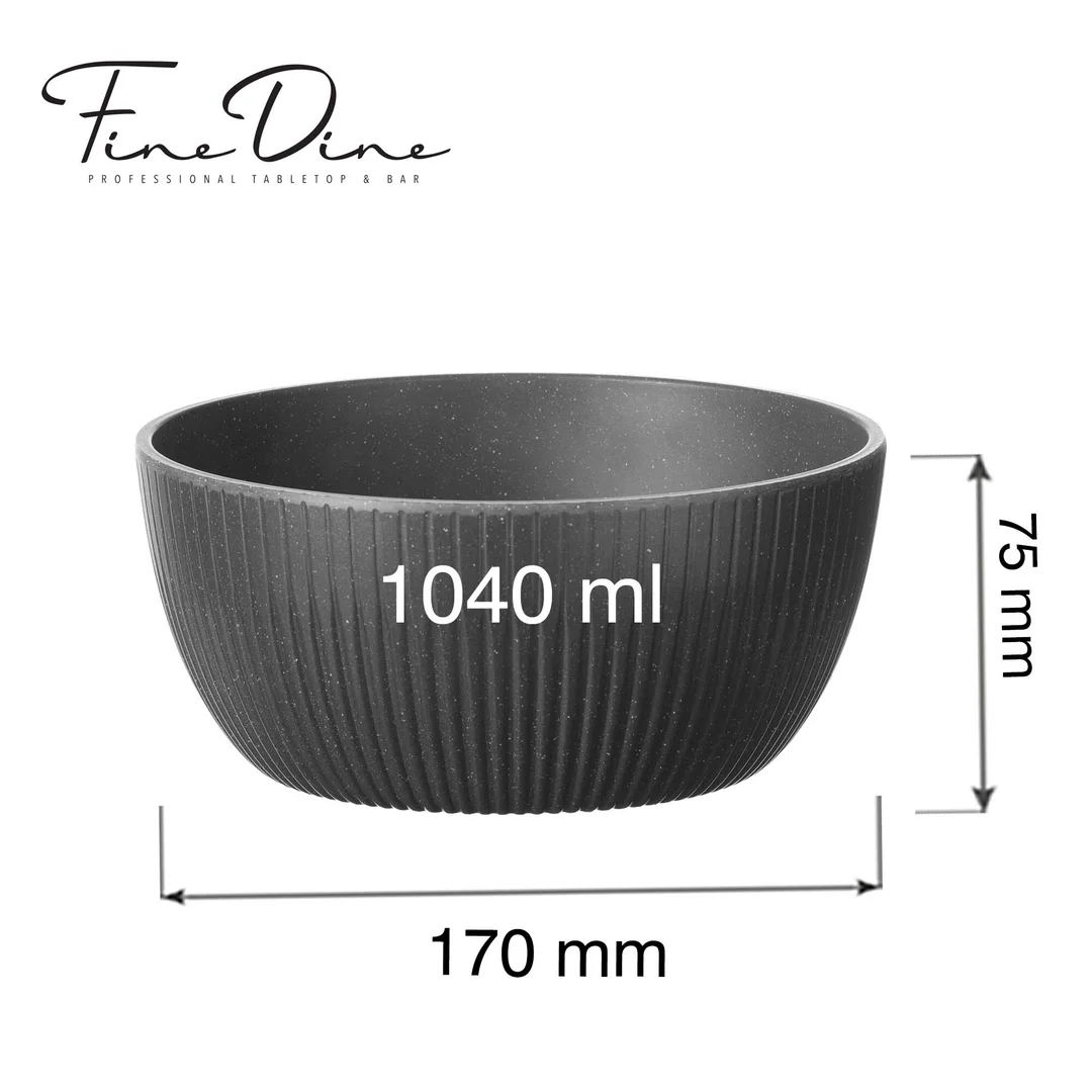 Misa bufetowa okrągła Belize 1040ml, 170x(h)75mm — zdjęcie 3