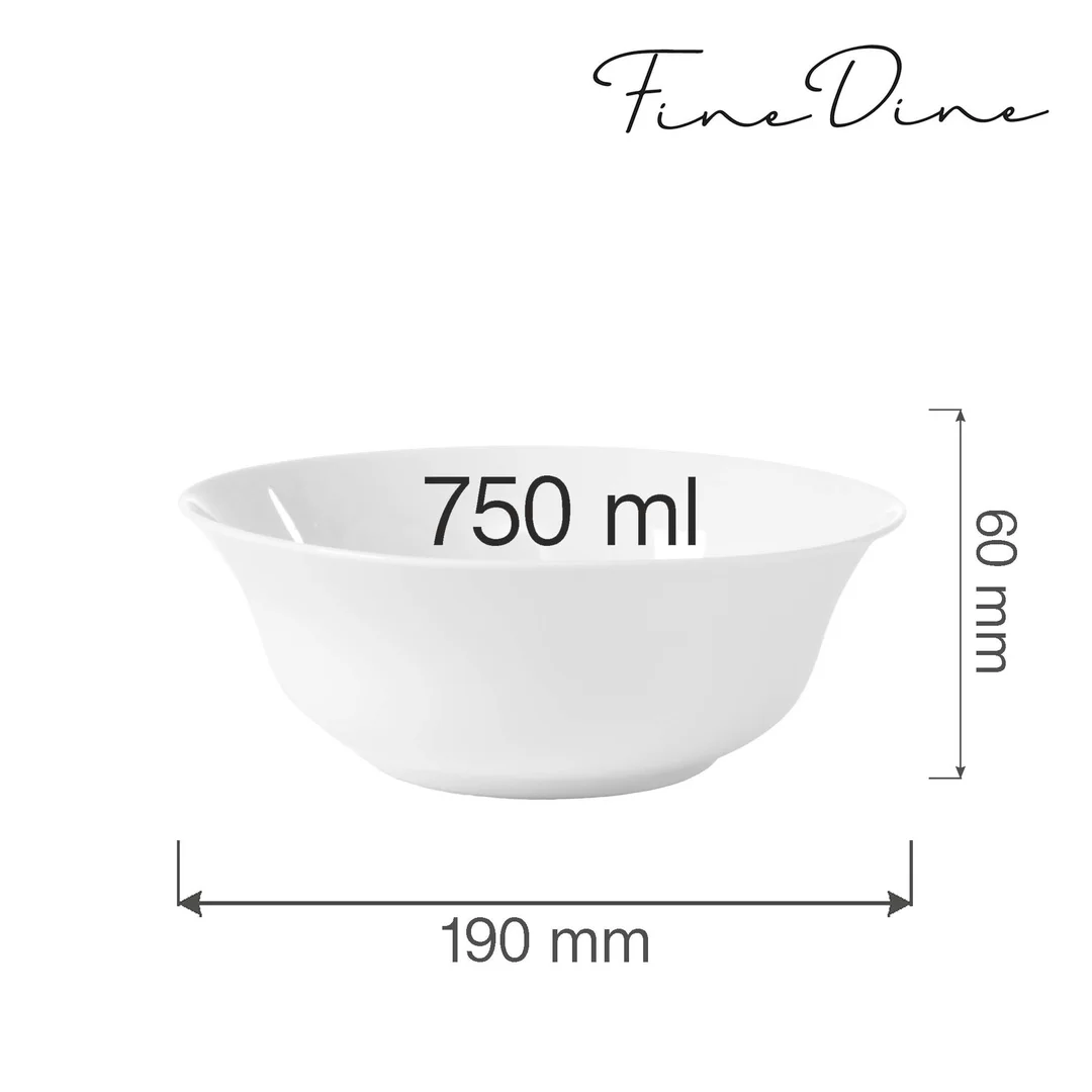 Miska Bianco 750 ml, 190 mm — zdjęcie 2