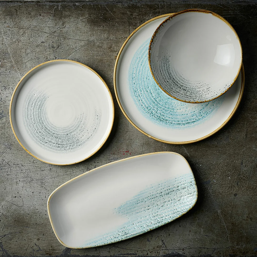 Miska coupe Homespun Accents Jasper Grey 182 mm — zdjęcie 9