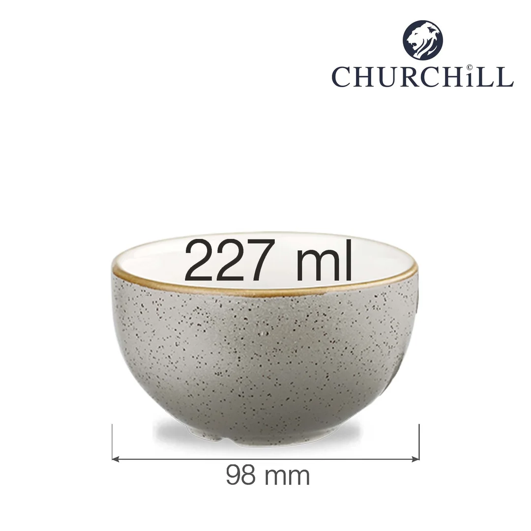 Miska/cukiernica Stonecast Peppercorn Grey 227 ml, 98 mm — zdjęcie 3