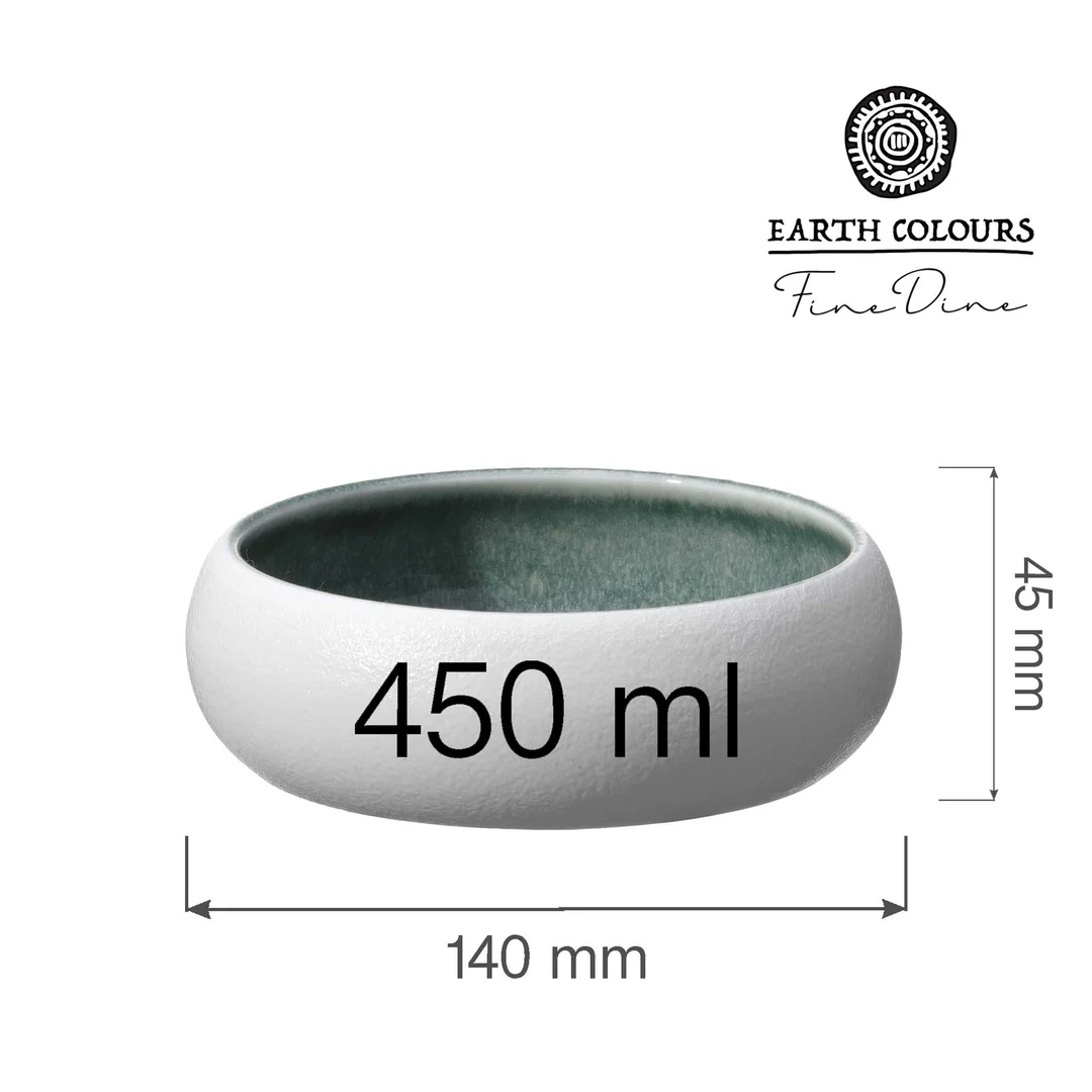 Miska Goro White Green 140mm — zdjęcie 7