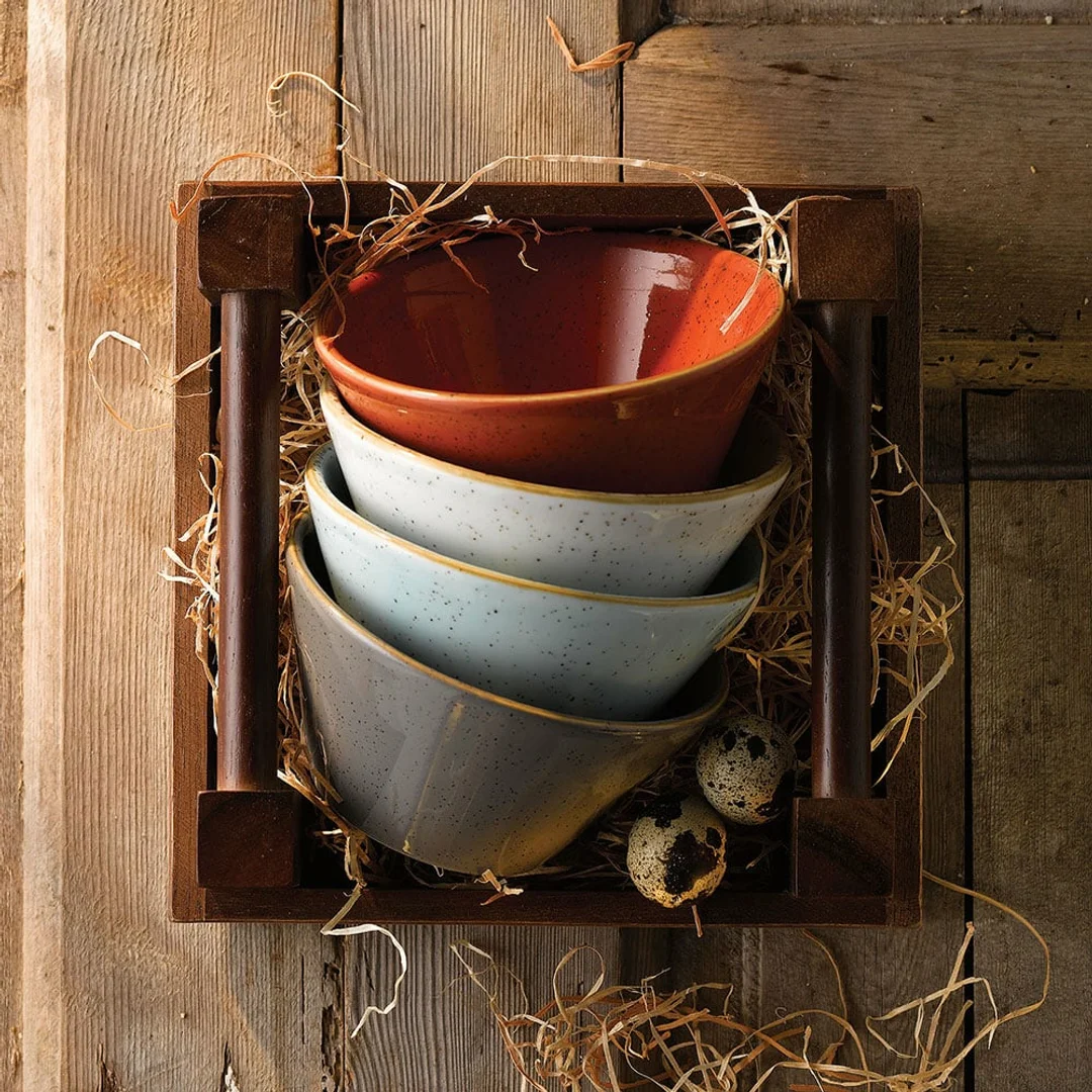 Miska konikalna Stonecast Duck Egg Blue 340 ml, 121 mm — zdjęcie 7