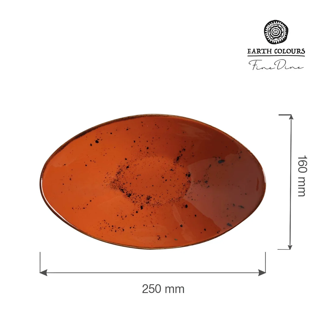 Miska łódka Dahlia 250x160 mm — zdjęcie 7