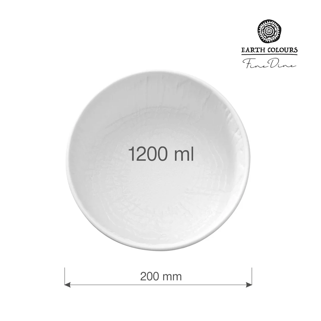 Miska płytka Nordic, 200 mm, 1200 ml — zdjęcie 3