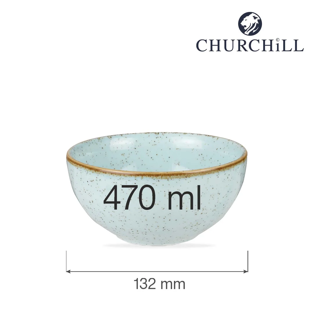 Miska Stonecast Duck Egg Blue 470 ml, 132 mm — zdjęcie 3